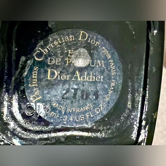 Rare Vintage Dior Addict 2 Night Vanilla Tester 100ml Blue Bottle Almost Full - Picture 9 of 10